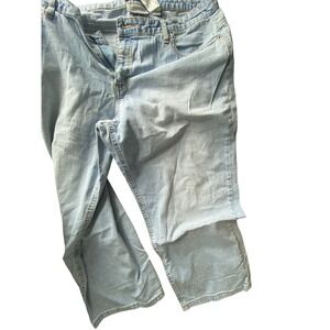 Villager‎ by Liz Claiborne Stretch Light Wash Denim Jeans Women's Size 16
